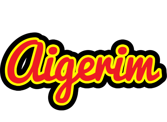Aigerim fireman logo