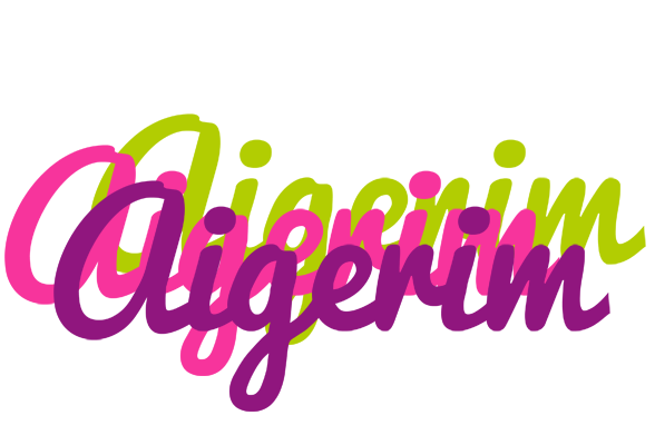 Aigerim flowers logo