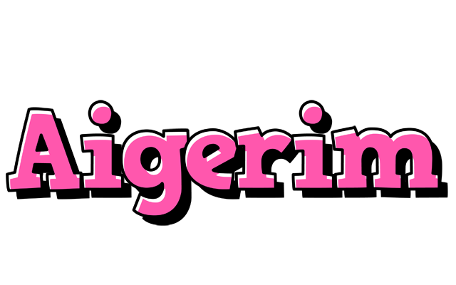Aigerim girlish logo