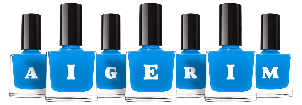 Aigerim glossy logo