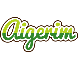 Aigerim golfing logo