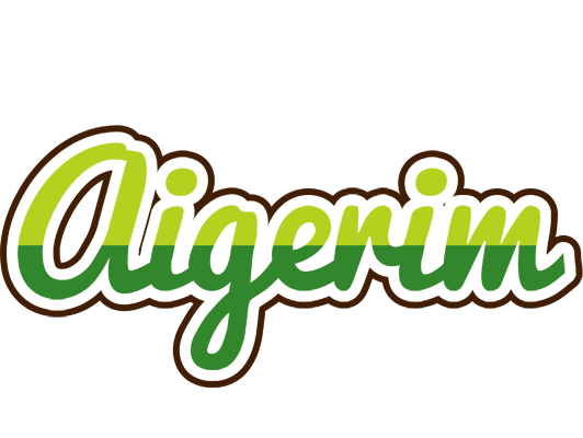Aigerim golfing logo