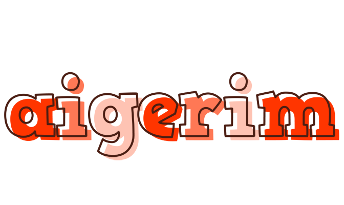 Aigerim paint logo