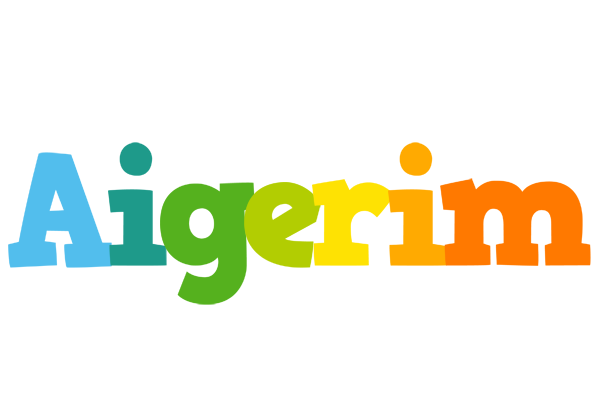 Aigerim rainbows logo