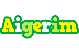 Aigerim soccer logo