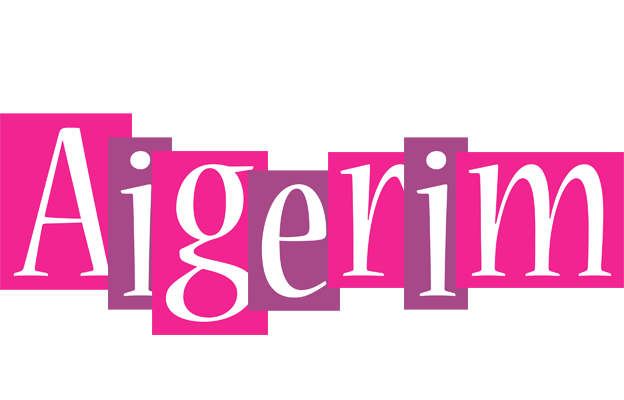 Aigerim whine logo