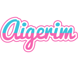 Aigerim woman logo