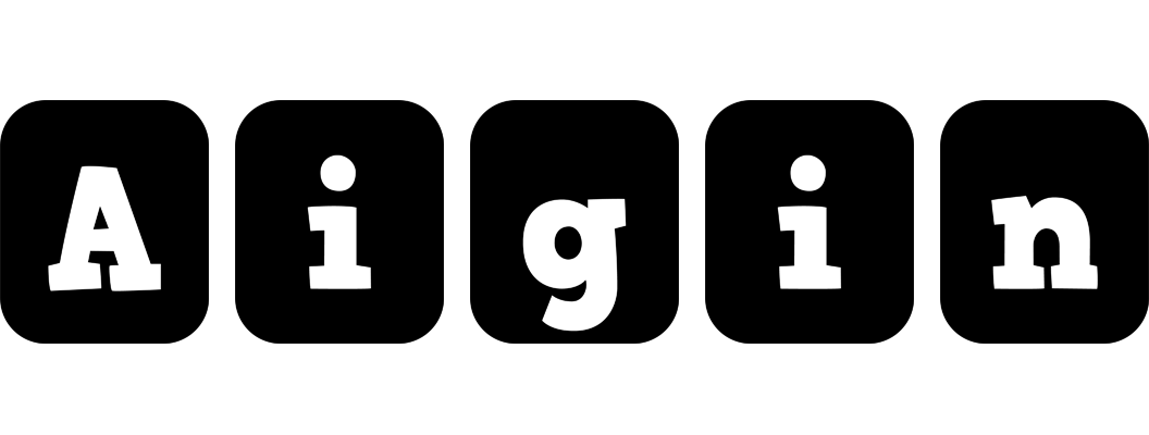 Aigin box logo