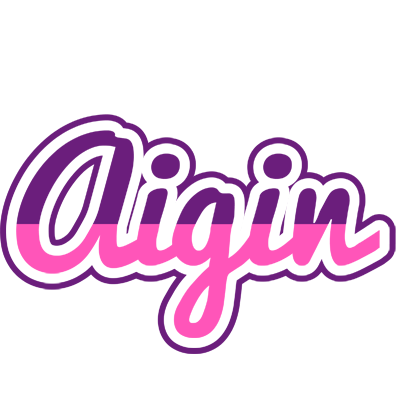Aigin cheerful logo