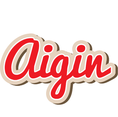 Aigin chocolate logo