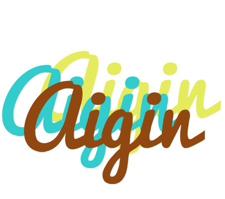 Aigin cupcake logo