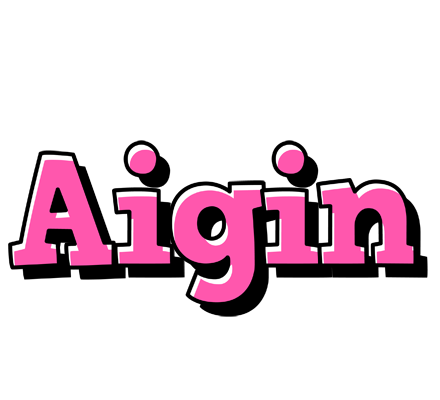 Aigin girlish logo