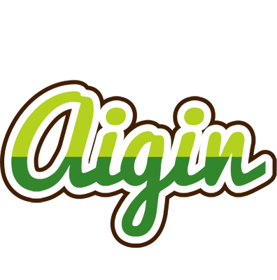 Aigin golfing logo