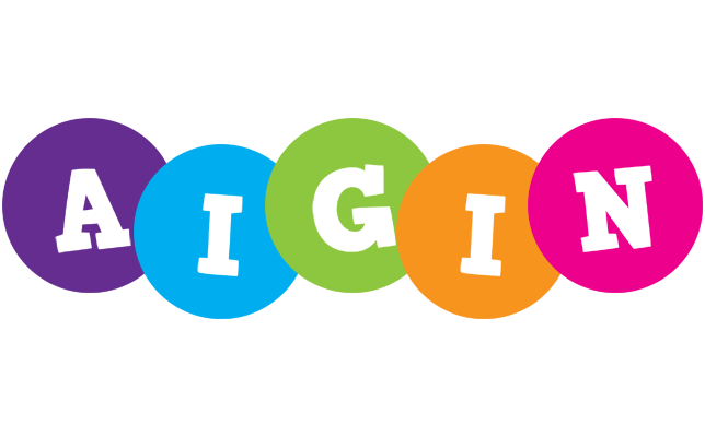 Aigin happy logo