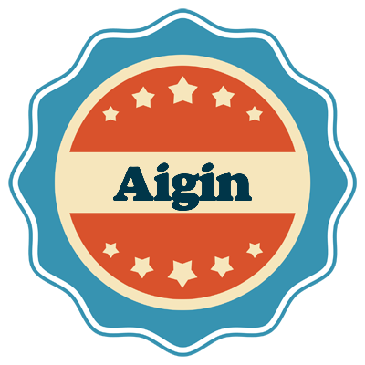 Aigin labels logo