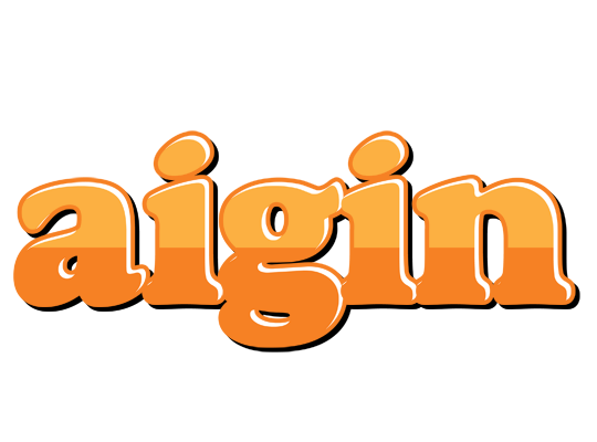 Aigin orange logo