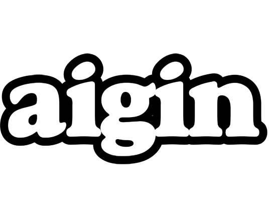 Aigin panda logo