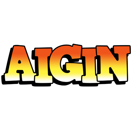 Aigin sunset logo