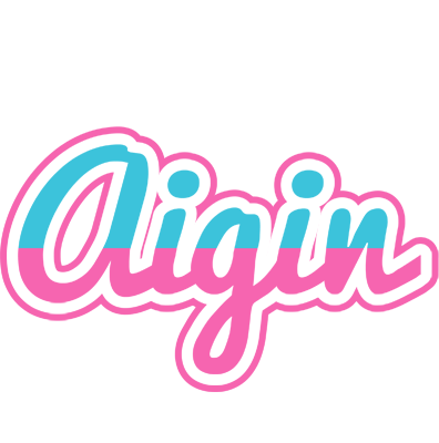 Aigin woman logo