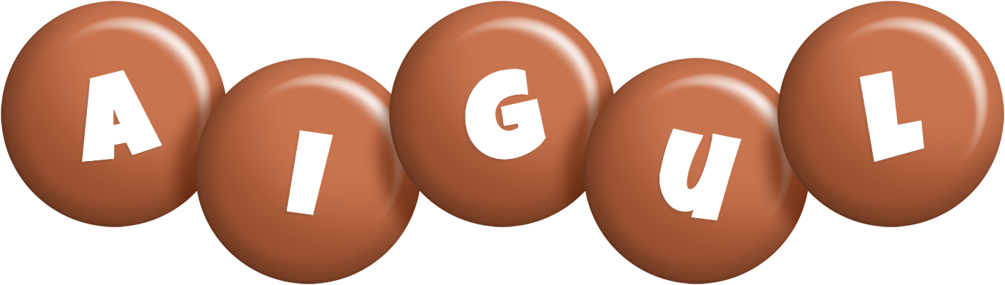 Aigul candy-brown logo