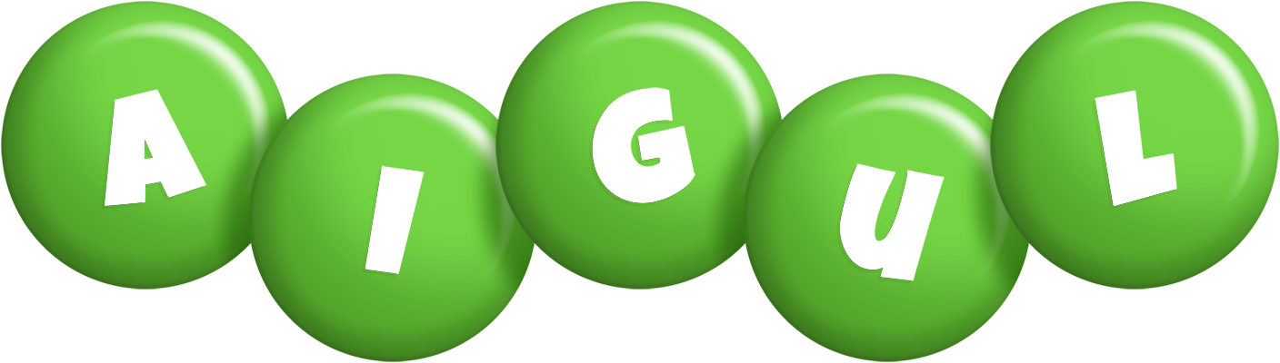 Aigul candy-green logo