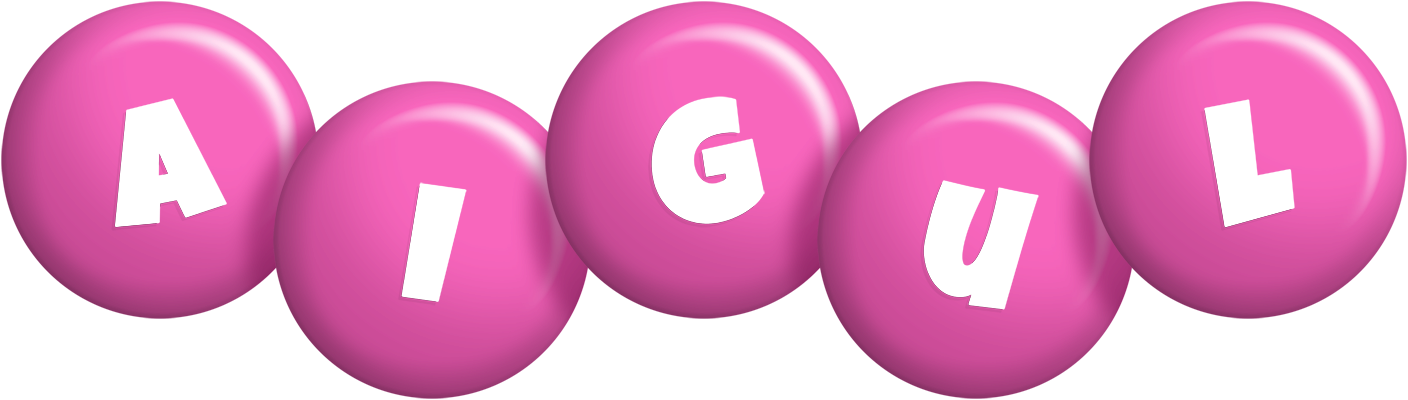 Aigul candy-pink logo
