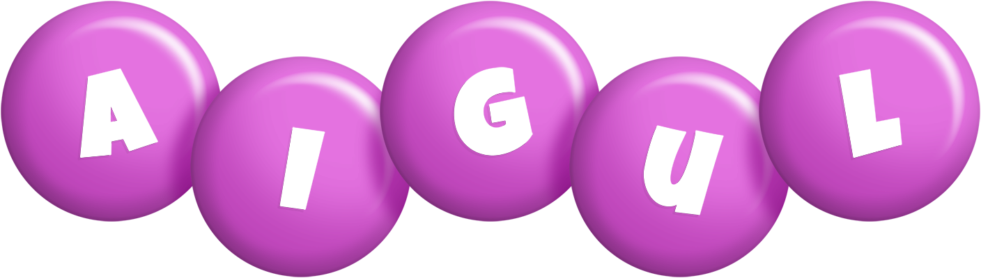 Aigul candy-purple logo