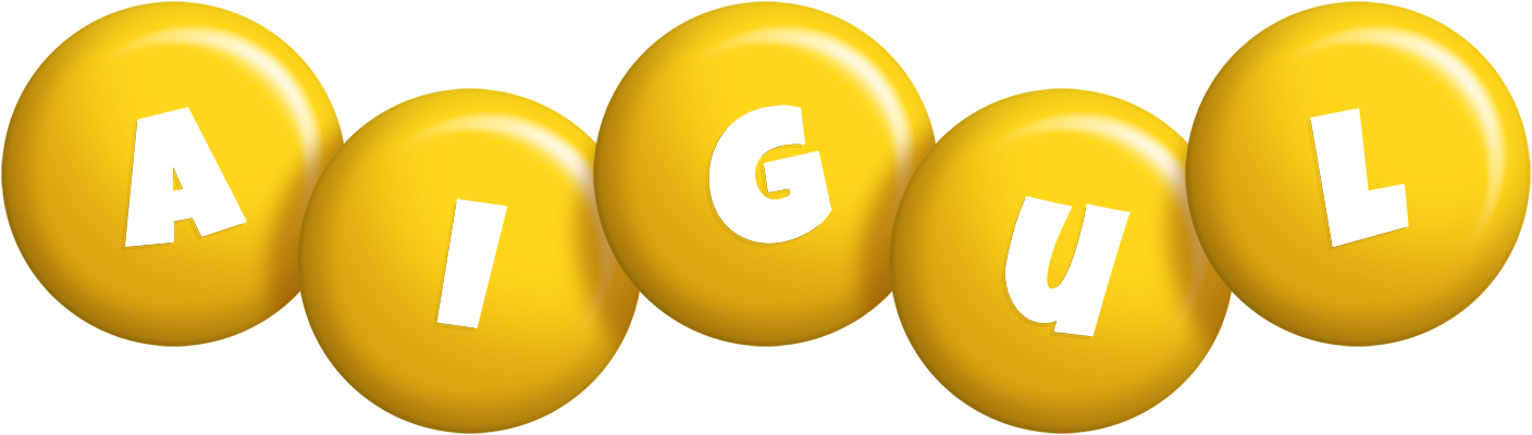 Aigul candy-yellow logo