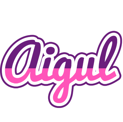 Aigul cheerful logo