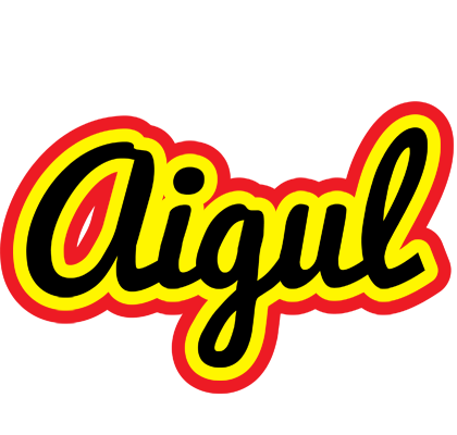 Aigul flaming logo