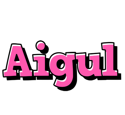 Aigul girlish logo