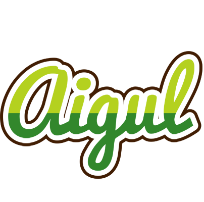 Aigul golfing logo