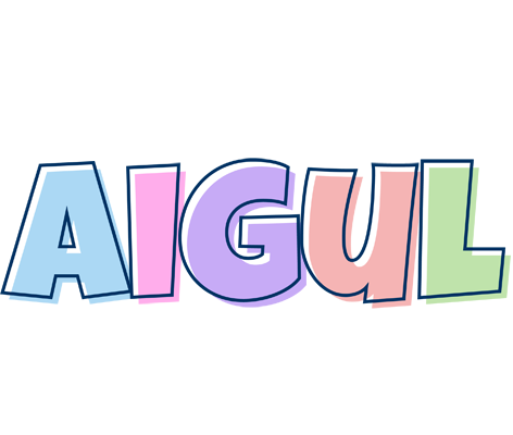 Aigul pastel logo