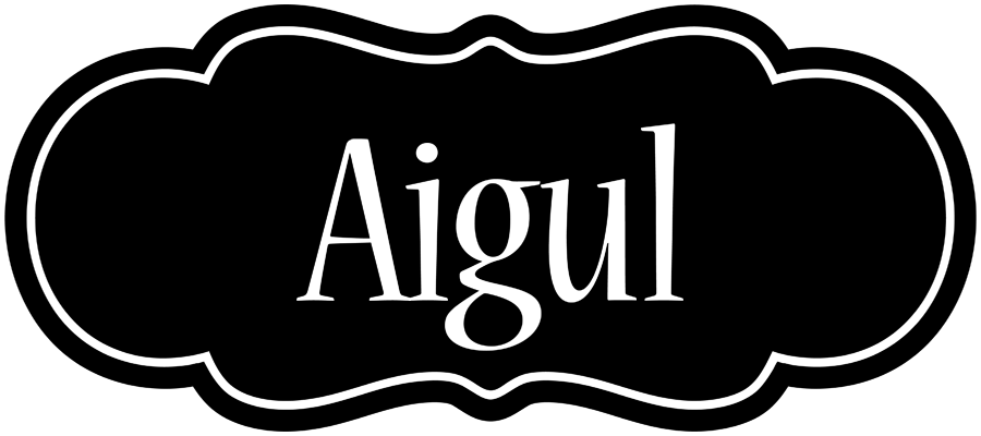 Aigul welcome logo