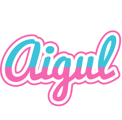 Aigul woman logo