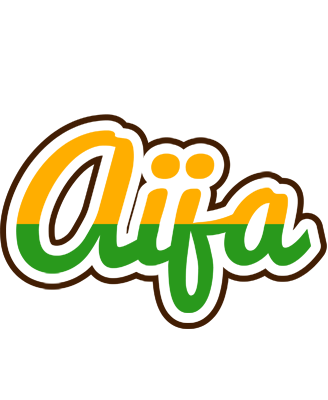 Aija banana logo