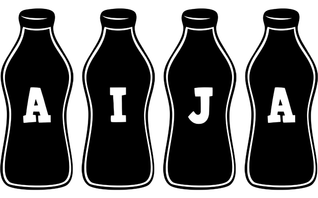 Aija bottle logo