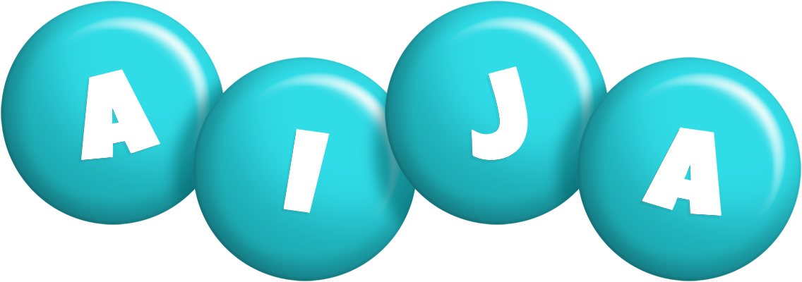 Aija candy-azur logo