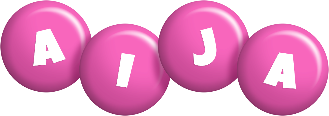 Aija candy-pink logo