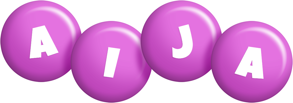 Aija candy-purple logo