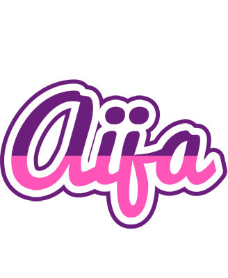 Aija cheerful logo