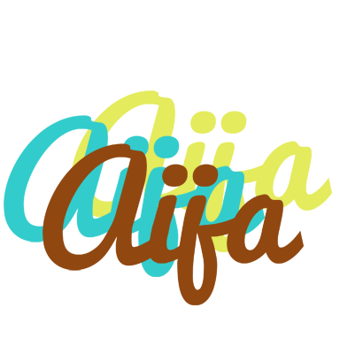 Aija cupcake logo