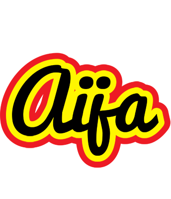 Aija flaming logo