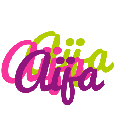 Aija flowers logo