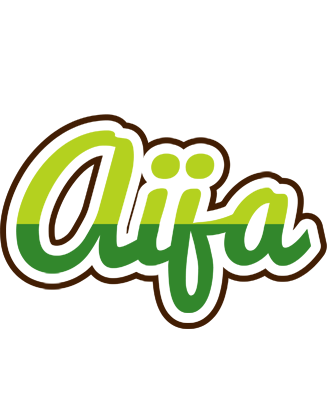 Aija golfing logo