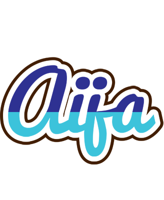 Aija raining logo