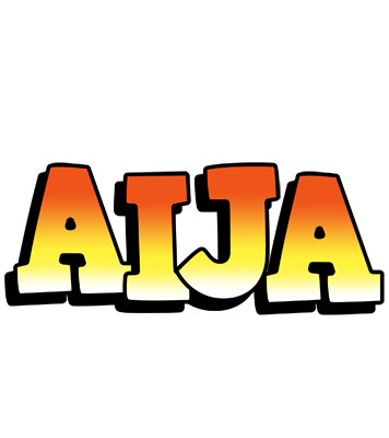 Aija sunset logo