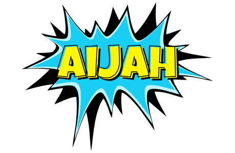 Aijah amazing logo