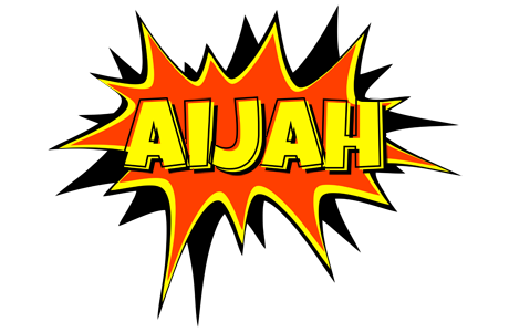 Aijah bazinga logo