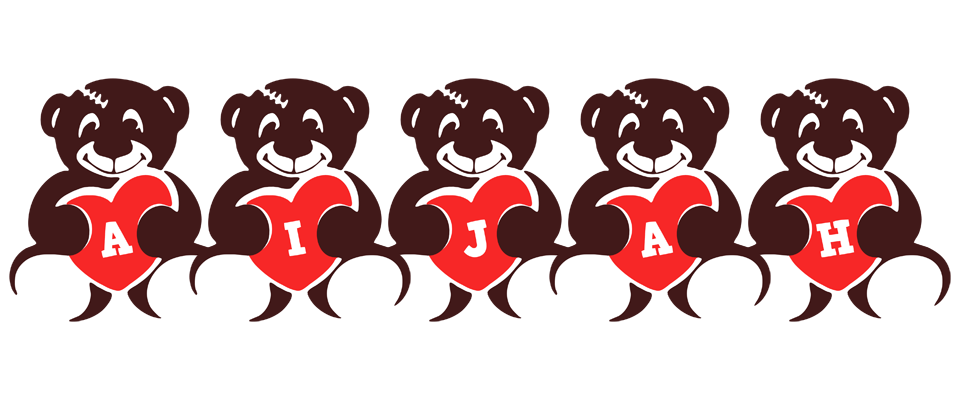 Aijah bear logo